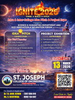 IGNITE 2026 Technical Fest Poster